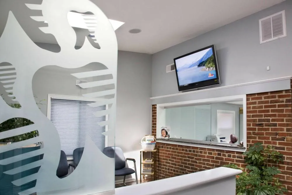 Gentle Smiles of Cherry Hill NJ — dental office reception area
